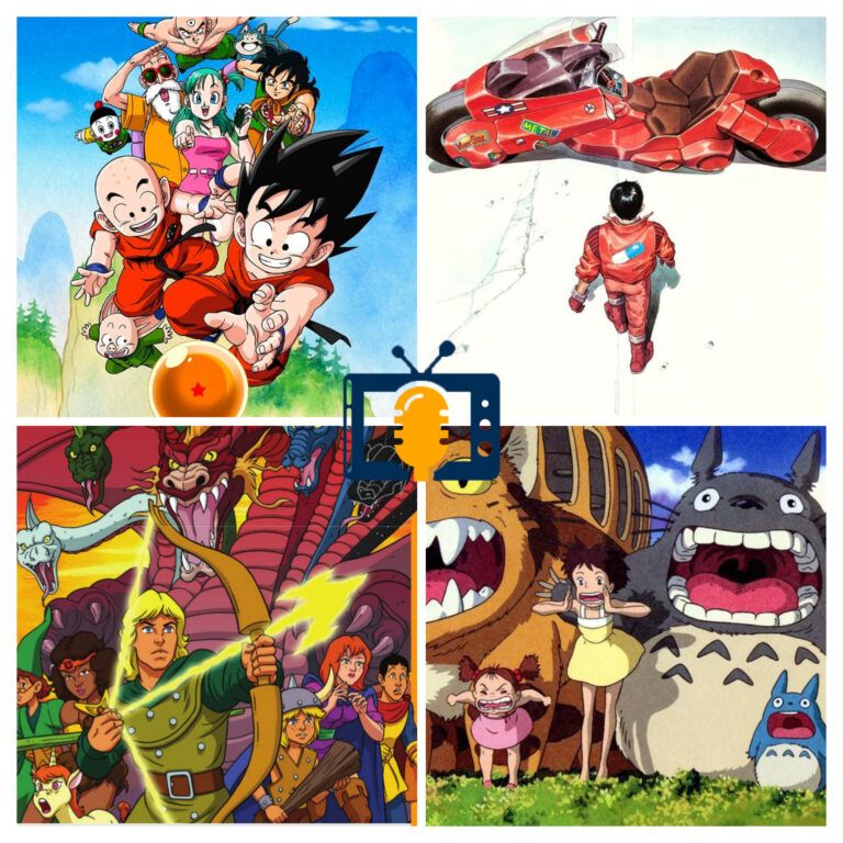 Top 10 Animación años 80 90 en Series y Películas